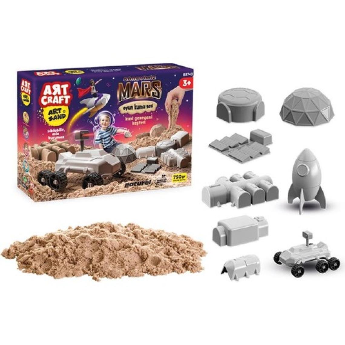Art Craft Görevimiz Mars Kum Seti 750 Gr