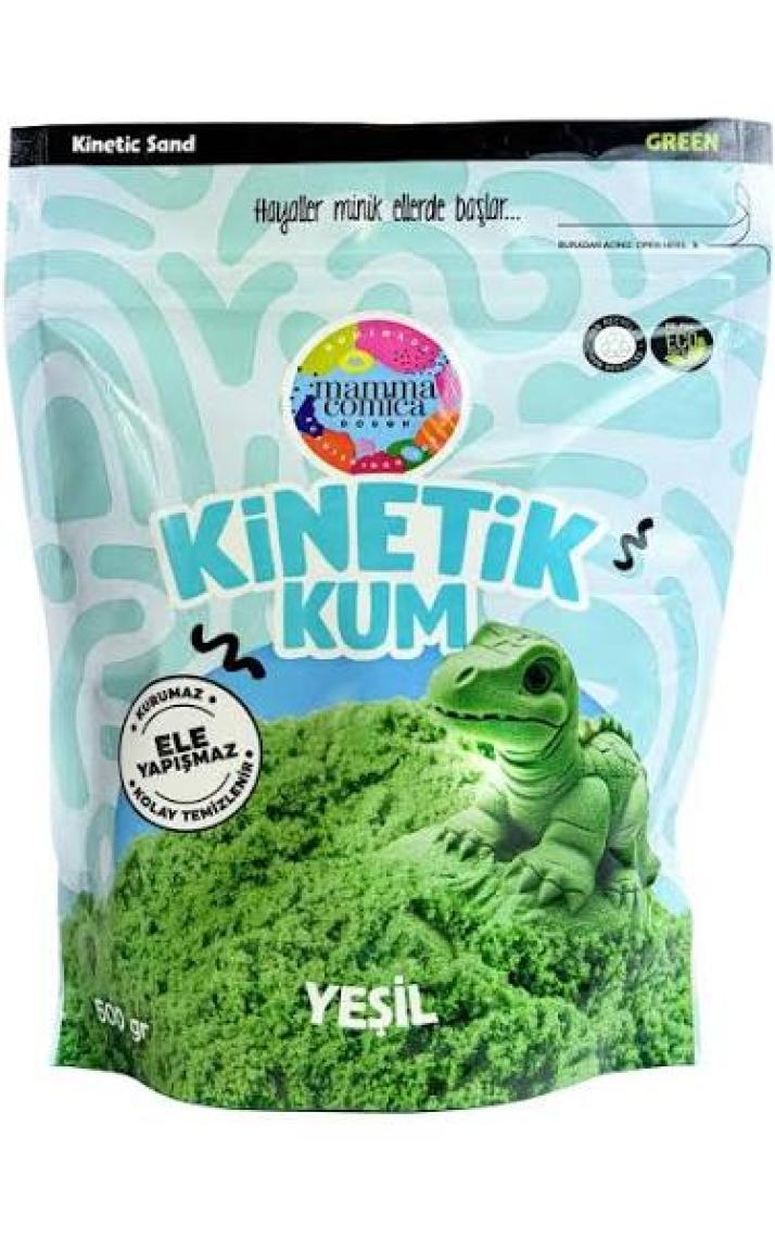 Mammacomica Dough  Yeşil Kinetik Kum - 500 gr