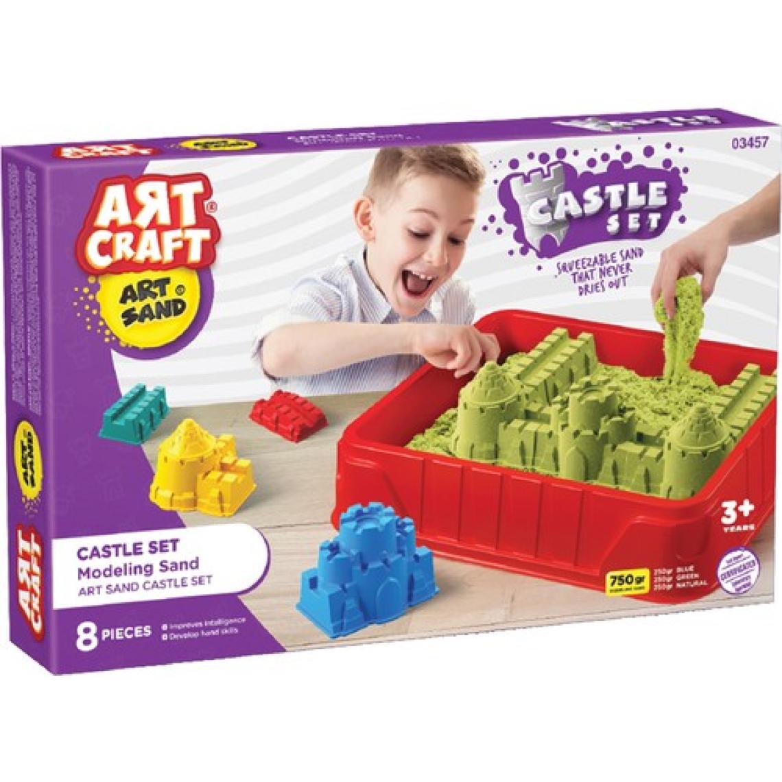 Art Craft Kale Seti Kinetik Oyun Kumu 3+ Yaş