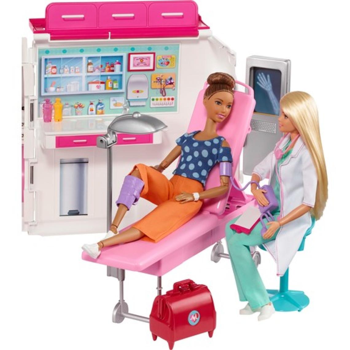 Barbie'nin Ambulansı Oyun Seti; 3 yaş ve üzeri; FRM19