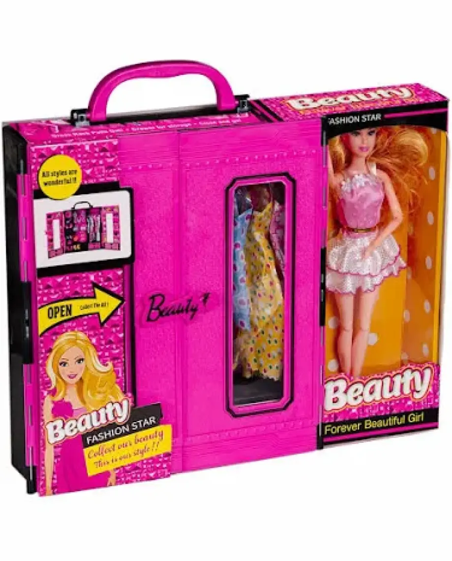 Kayyum Oyuncak Beauty Fashion Star Bebek Elbise Gardrobum Bebekli Model