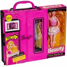 Kayyum Oyuncak Beauty Fashion Star Bebek Elbise Gardrobum Bebekli Model