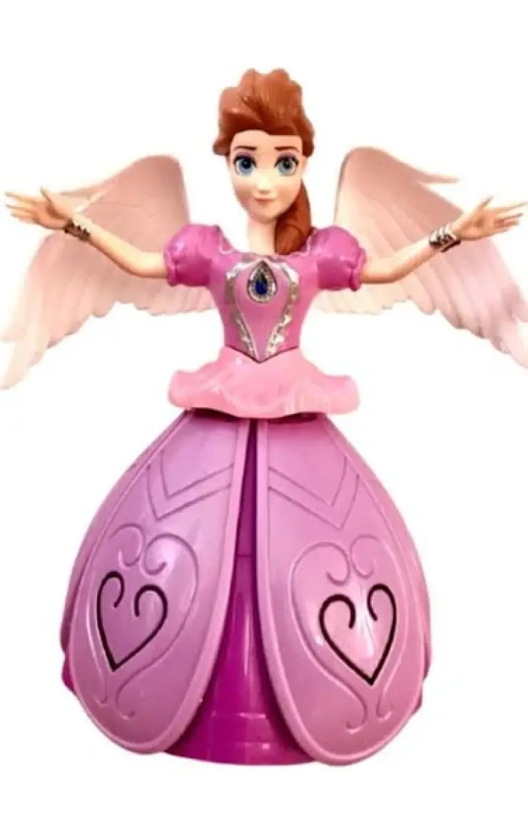 Kids Angel Girl Pilli Müzikli Işıklı Dans Eden Bebek