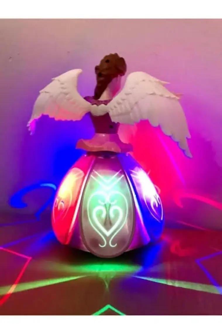 Kids Angel Girl Pilli Müzikli Işıklı Dans Eden Bebek