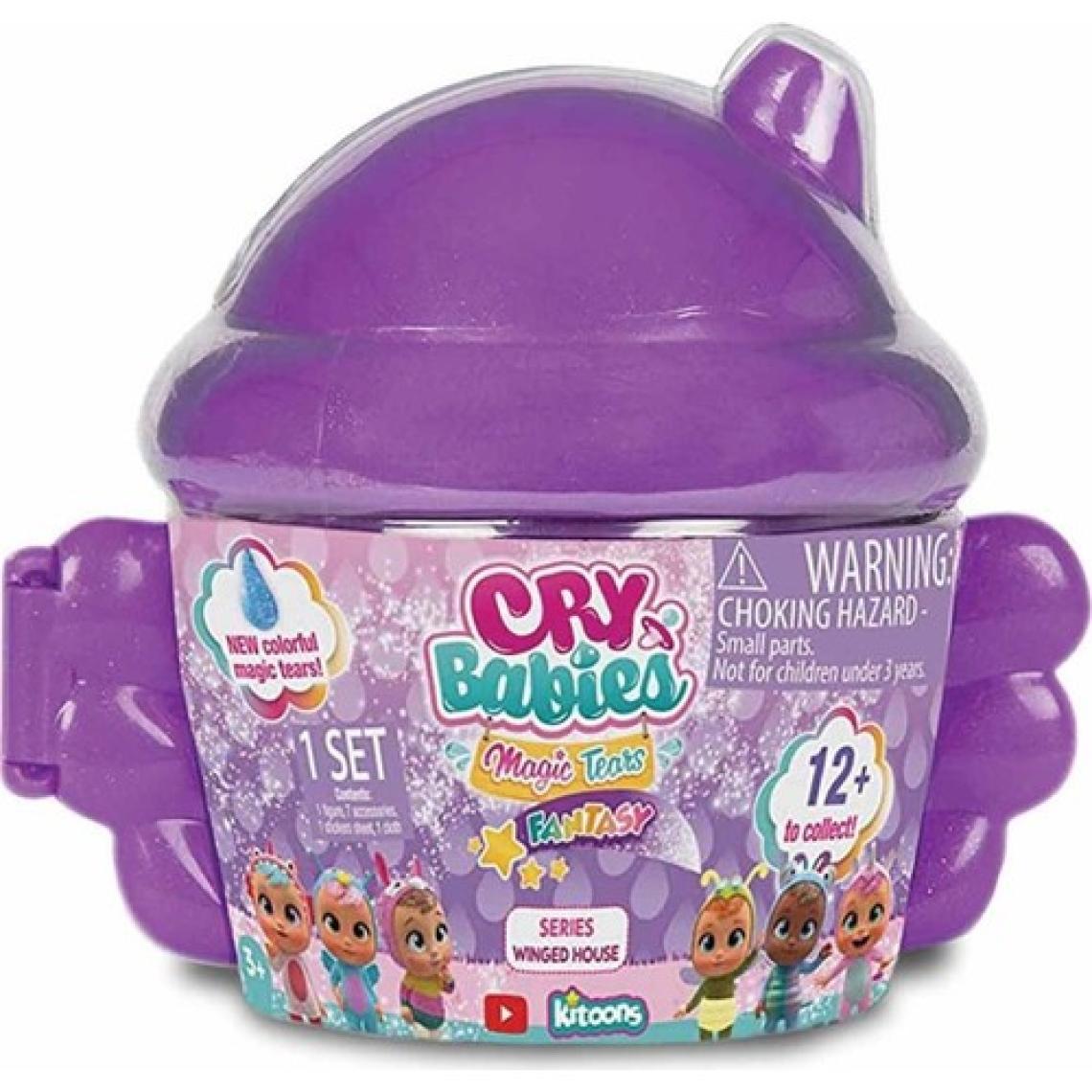Cry Babies Kanatlı Evler - Mor CYM03000