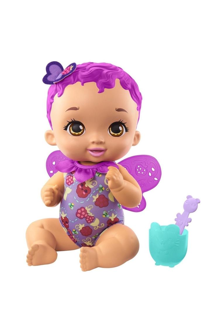 My Garden Baby İlk Kelebek Bebeğim Yemek Zamanı Mor Saçlı GYP00
