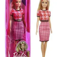 Barbie Büyüleyici Parti Bebekleri (Fashionistas) Bebek, Etek Takımlı, Sarı Saçlı Grb59