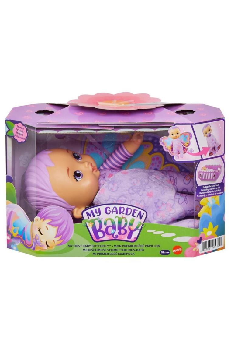 My Garden Baby İlk Kelebek Bebeğim Mor Saçlı HBH39