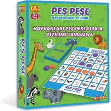 Samatlı Oyuncak Peş Peşe Hayvanların Peşinde 72612