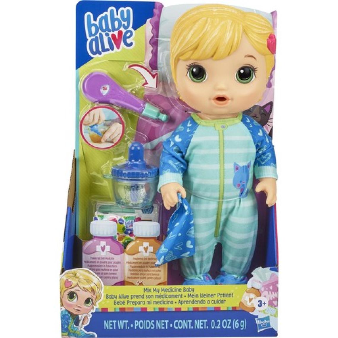 Baby Alıve Bebeğim Hasta Oldu - Sarışın E6937