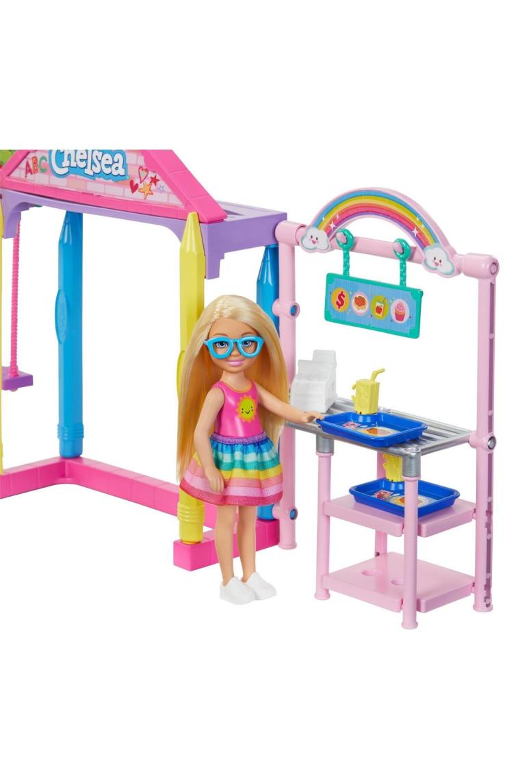 Barbie Chelsea Okulda Oyun Seti, 15 cm Boyunda, Sarışın, Aksesuarlı, 3-7 Yaş Arası İçin GHV80