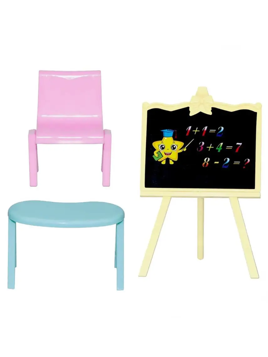 Birlik Toys BLD288 Öğretmen Bebek- Koca Göz Ailesi