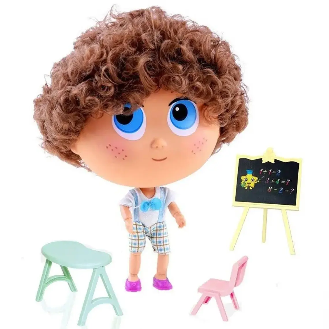 Birlik Toys BLD288 Öğretmen Bebek- Koca Göz Ailesi