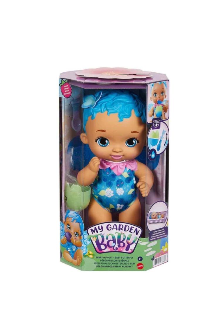 My Garden Baby İlk Kelebek Bebeğim Yemek Zamanı Mavi Saçlı GYP01