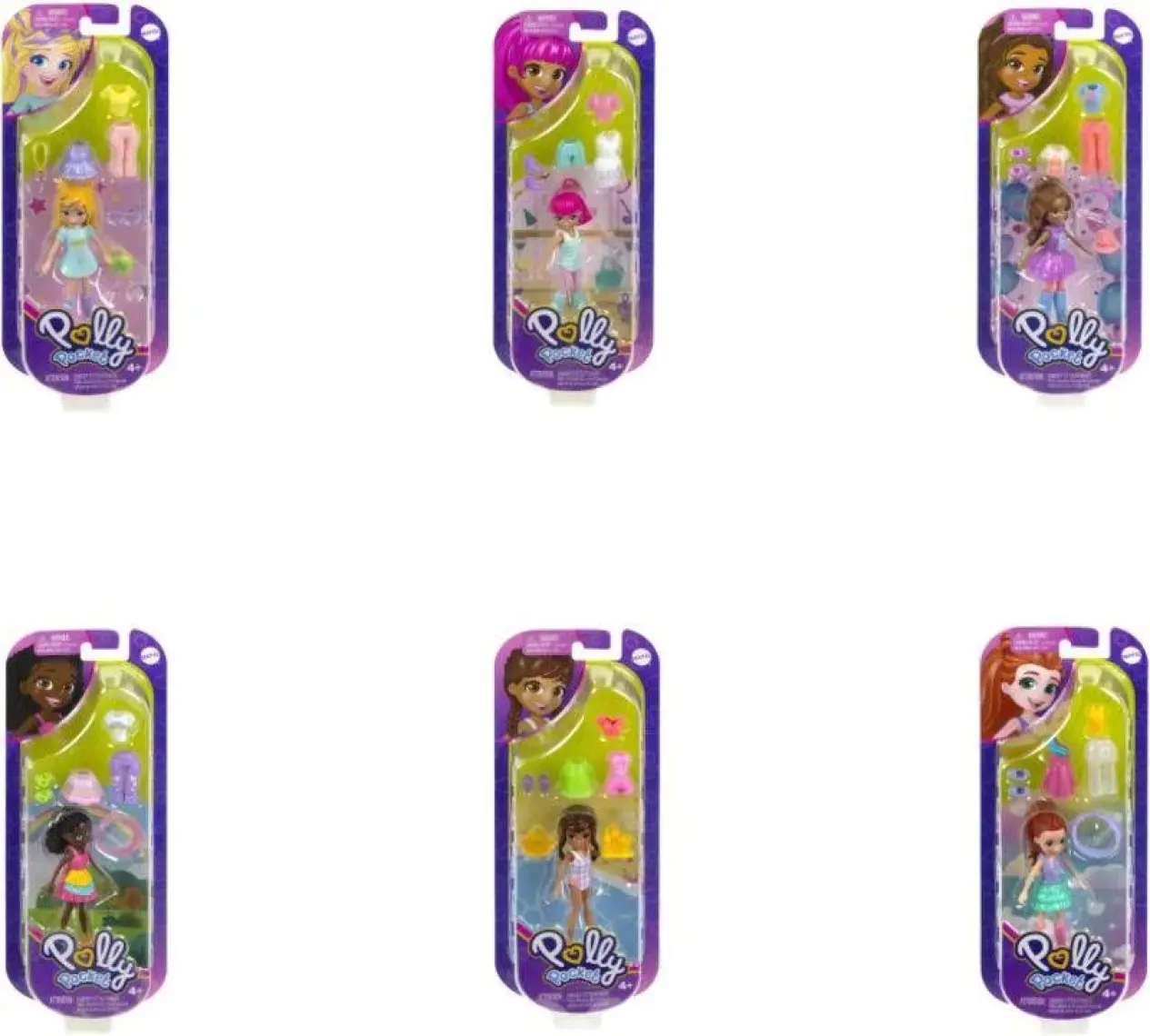 Polly Pocket Moda Aksesuarları -Siyah HNF50 HKV80 Lisanslı Ürün
