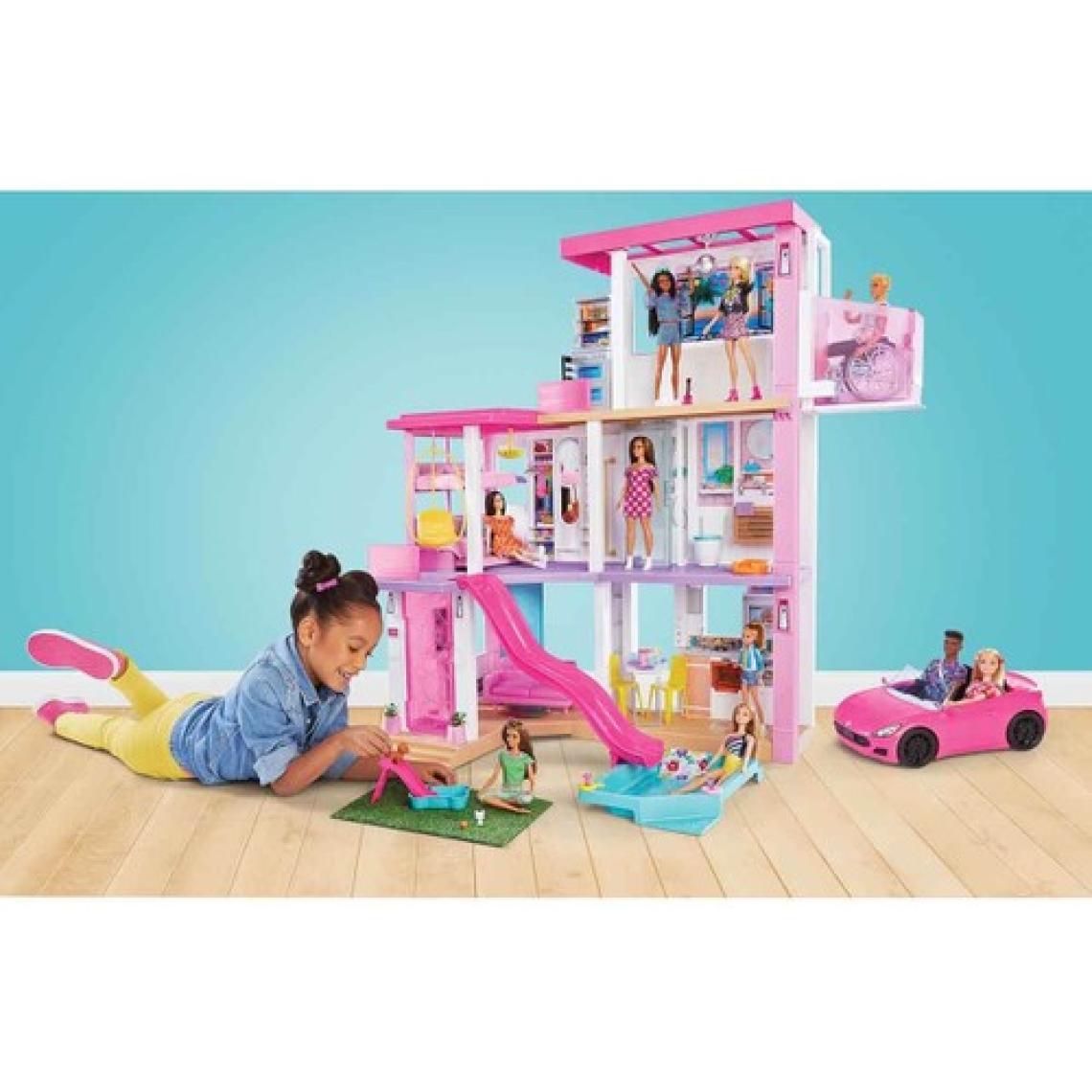 Barbie'nin Rüya Evi (115 Cm); 75'ten Fazla Aksesuarı Bulunan; 3 Katlı Oyuncak Bebek Evi 3-7 Yaş Arası GRG93