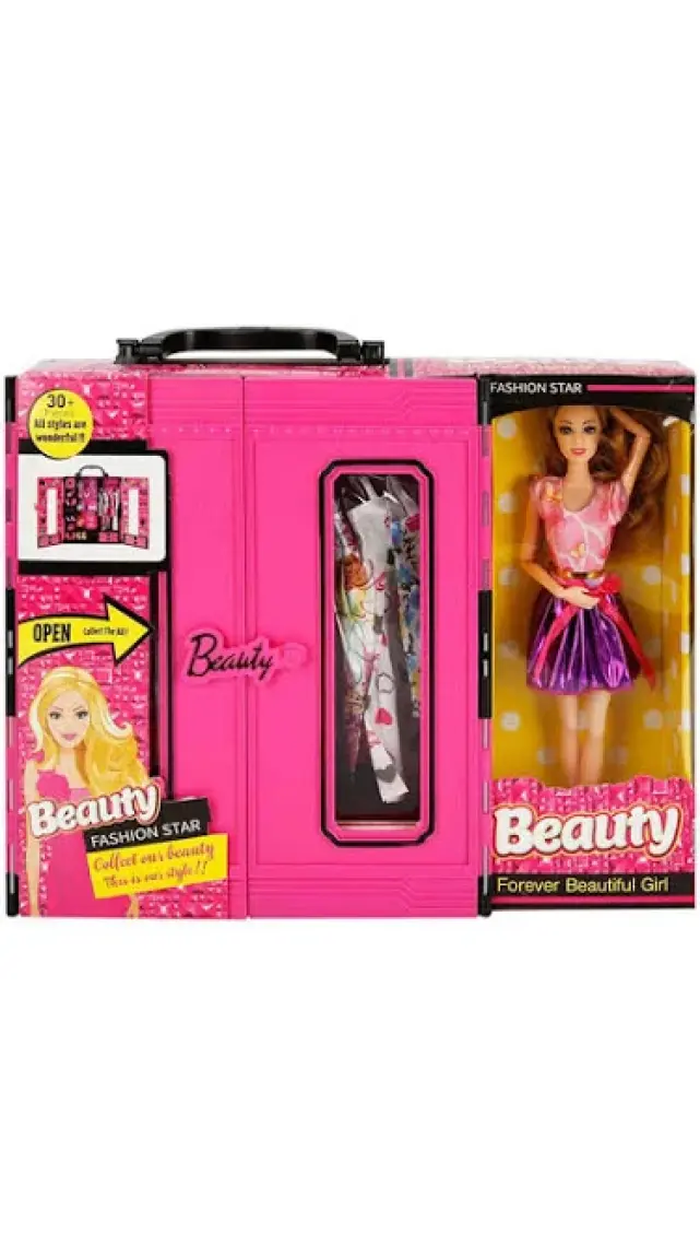 Kayyum Oyuncak Beauty Fashion Star Bebek Elbise Gardrobum Bebekli Model