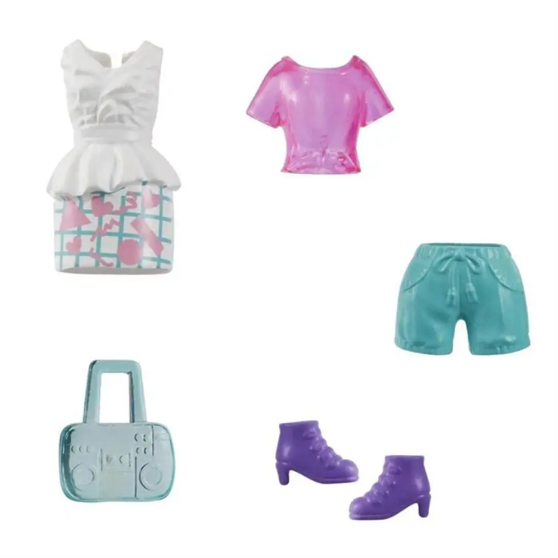 Polly Pocket Moda Aksesuarları -Pembe HNF50 HKV87 Lisanslı Ürün