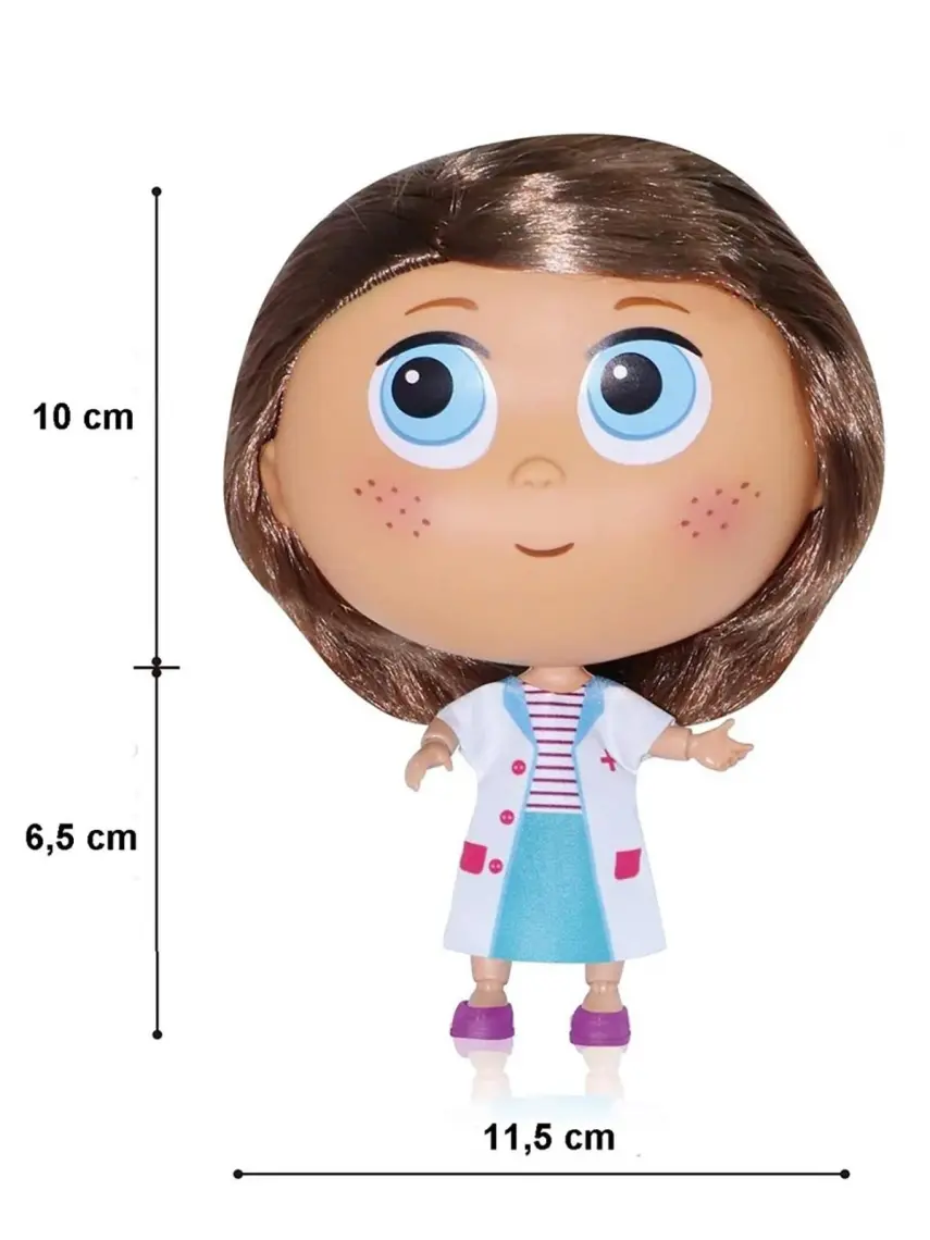Birlik Toys BLD287 Doktor Bebek- Koca Göz Ailesi