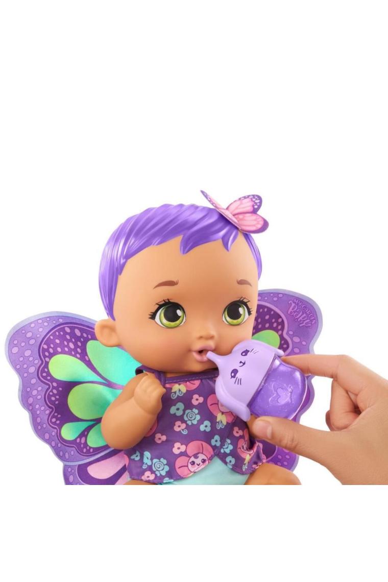 My Garden Baby Kelebek Bebeğimin Bakım Zamanı Mor Saçlı GYP11