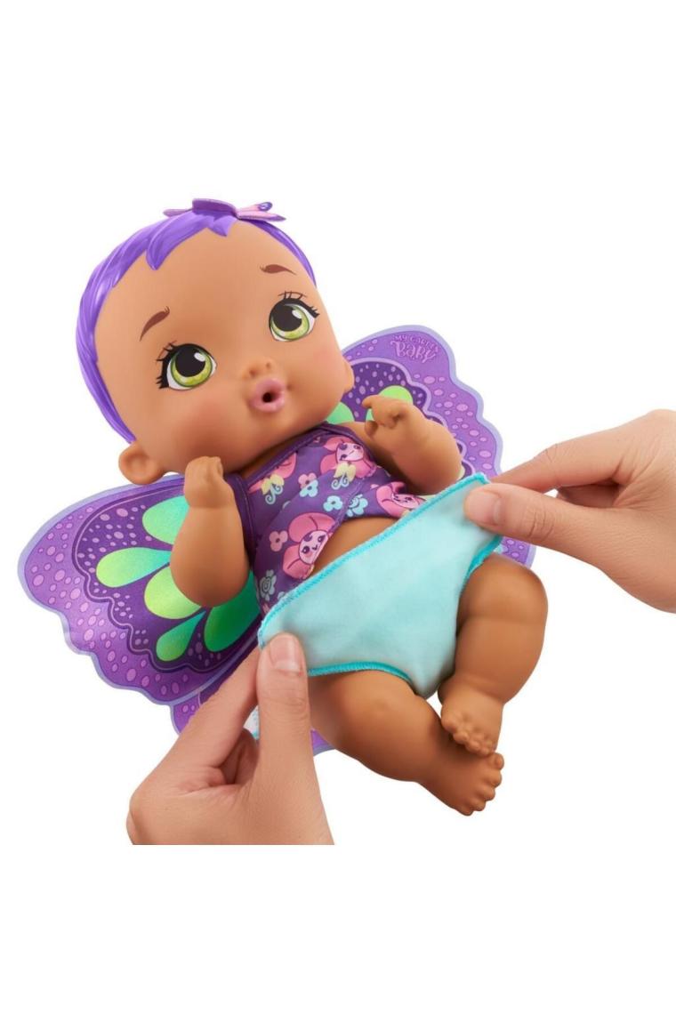 My Garden Baby Kelebek Bebeğimin Bakım Zamanı Mor Saçlı GYP11
