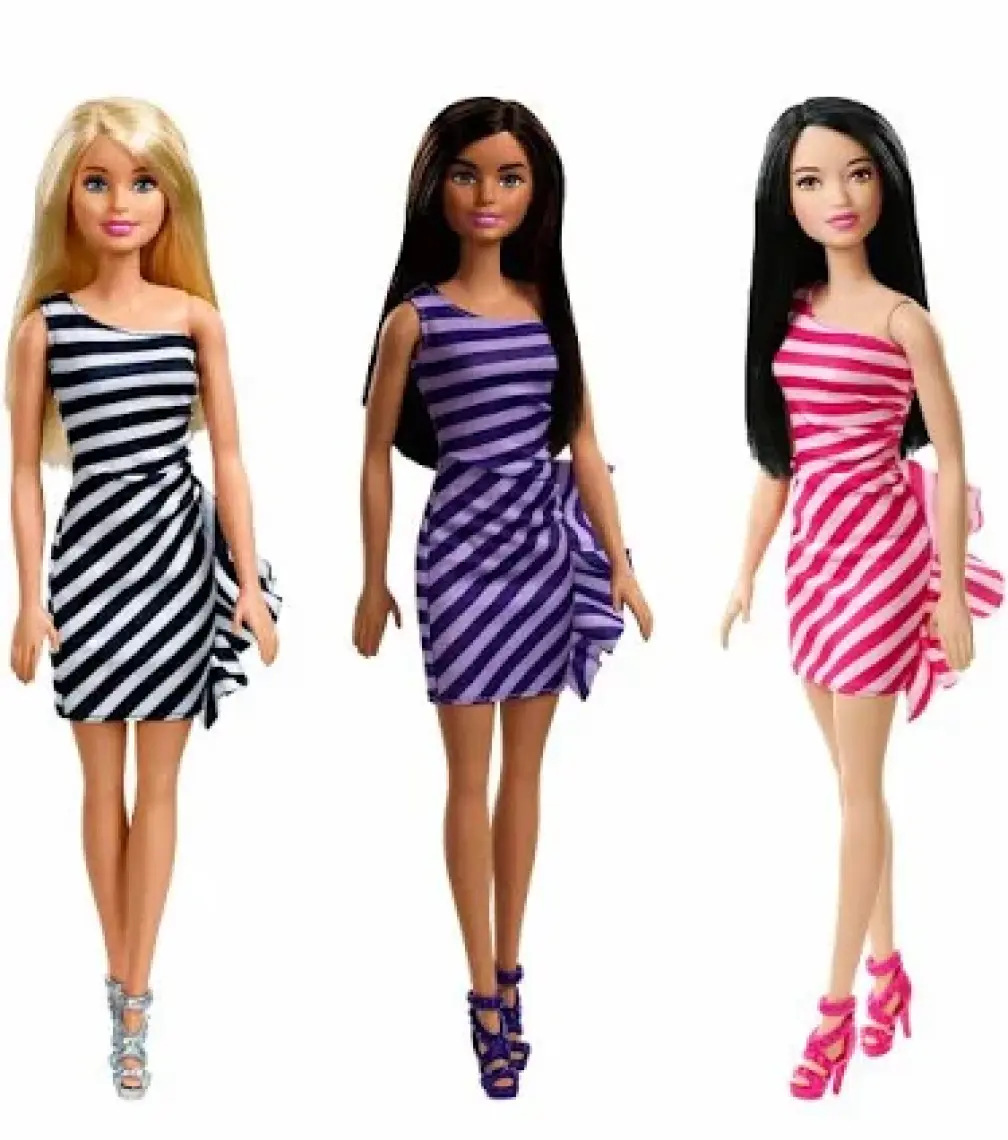Barbie Barbie Pırıltı Barbie Bebekler T7580-GRB32 Çok Renkli