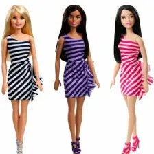 Barbie Barbie Pırıltı Barbie Bebekler T7580-GRB32 Çok Renkli