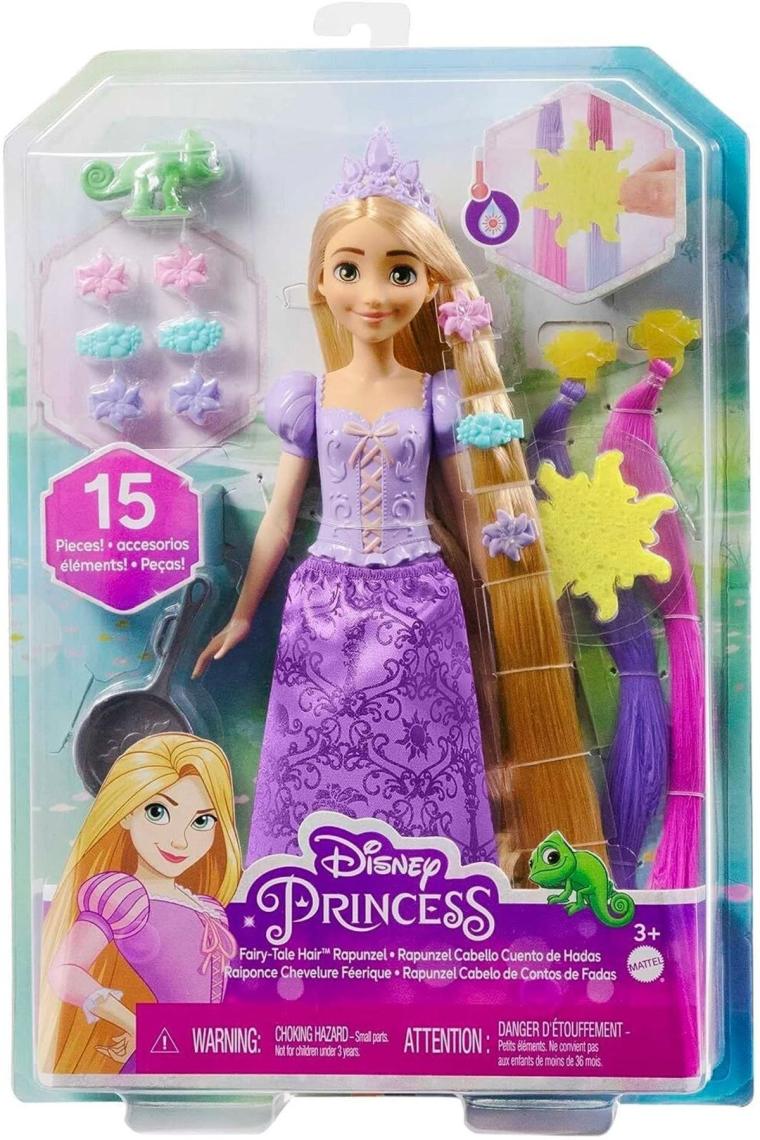 Disney Prenses Renk Değiştiren Sihirli Saçlı Rapunzel