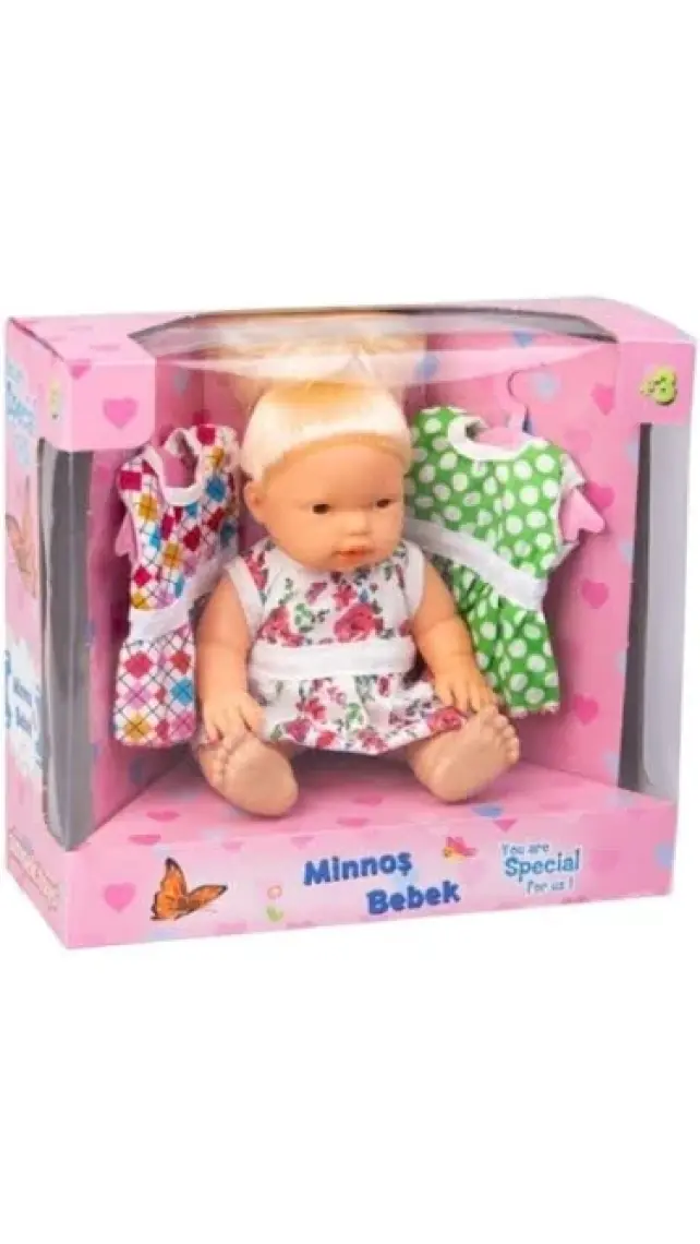 Şimşek 8531 Minnoş Bebek Çift Elbiseli