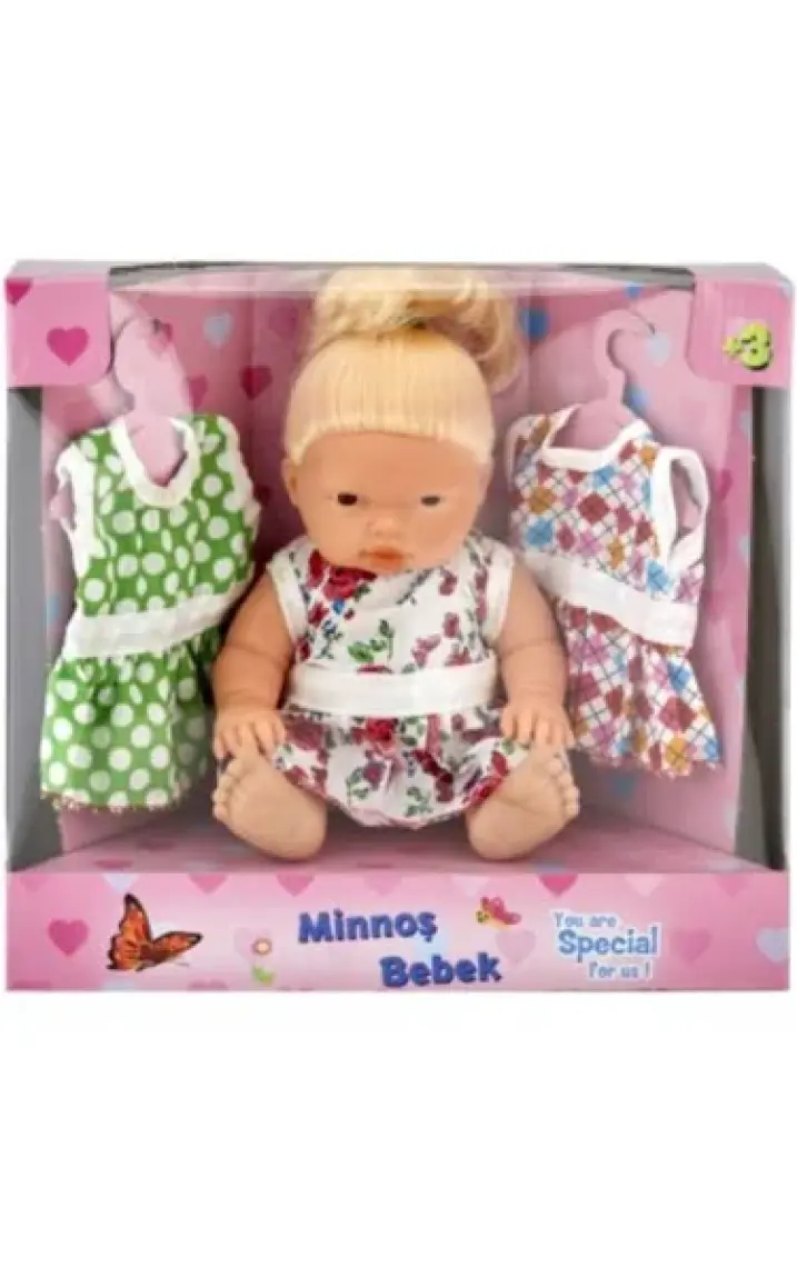 Şimşek 8531 Minnoş Bebek Çift Elbiseli