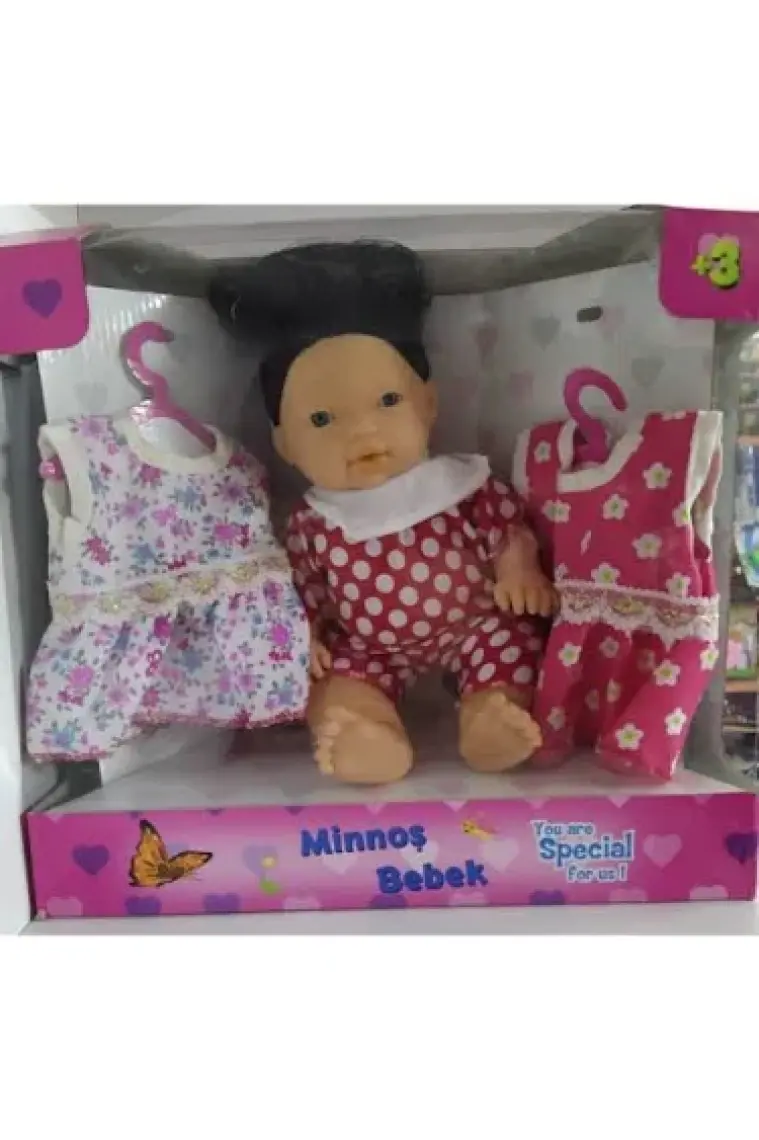 Şimşek 8531 Minnoş Bebek Çift Elbiseli