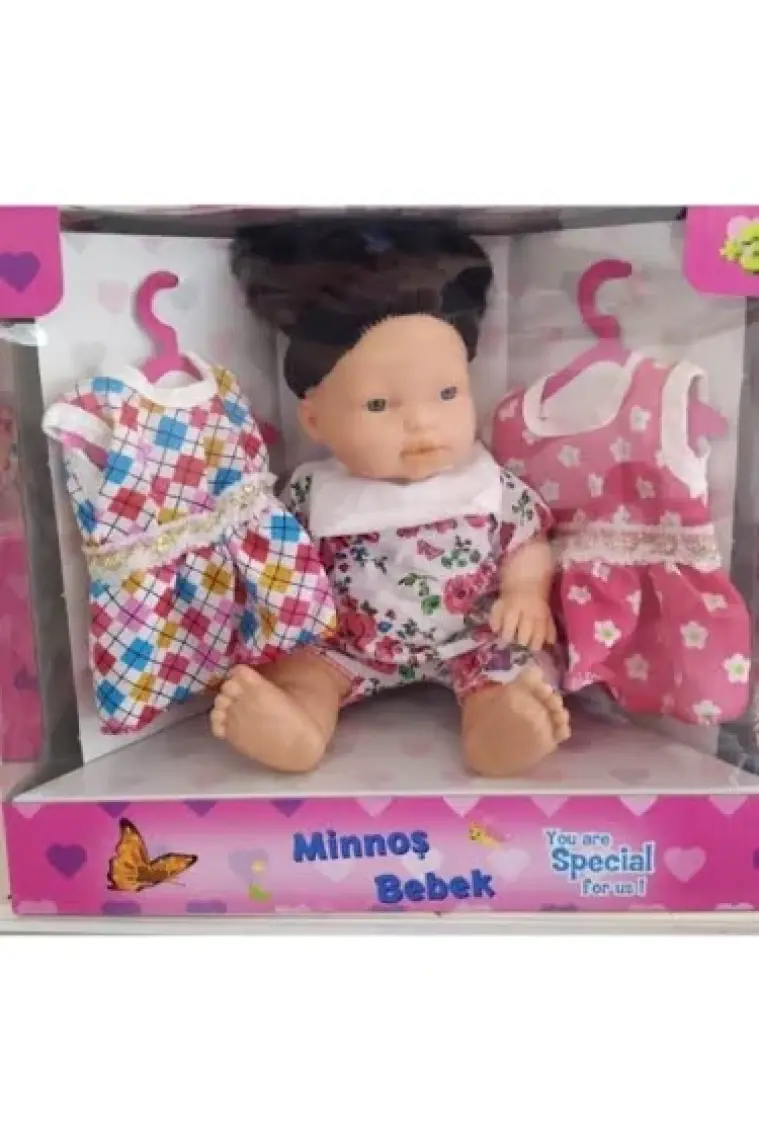Şimşek 8531 Minnoş Bebek Çift Elbiseli