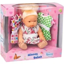 Şimşek 8531 Minnoş Bebek Çift Elbiseli
