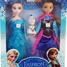 Karlar Ülkesi Frozen Elsa Ve Anna Olaflı 3'lü Set Şarkı Söyleyen