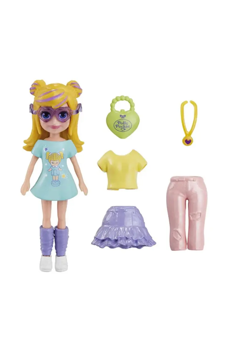 Polly Pocket ve Moda Aksesuarları Oyun Setleri HKV84