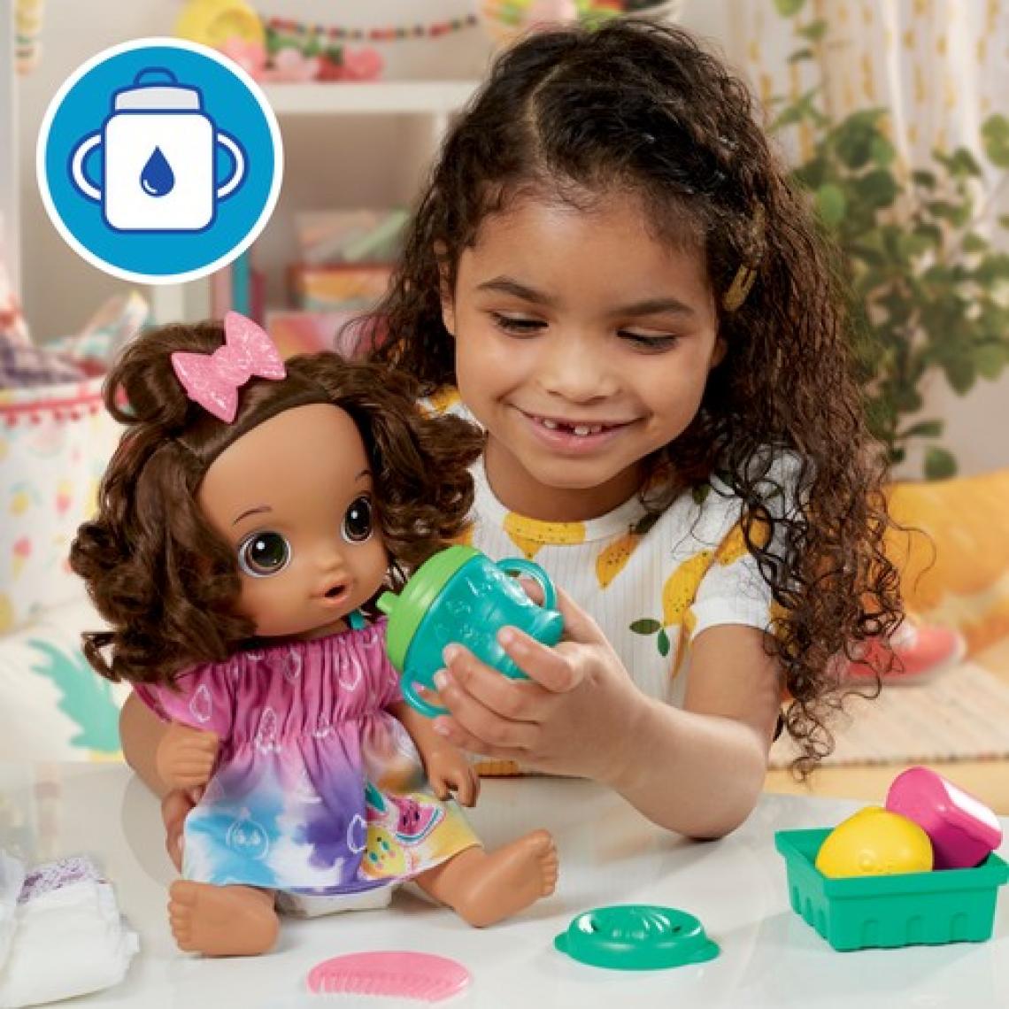 Baby Alive Bebeğimle Eğlenceli Yudumlar Esmer F7357