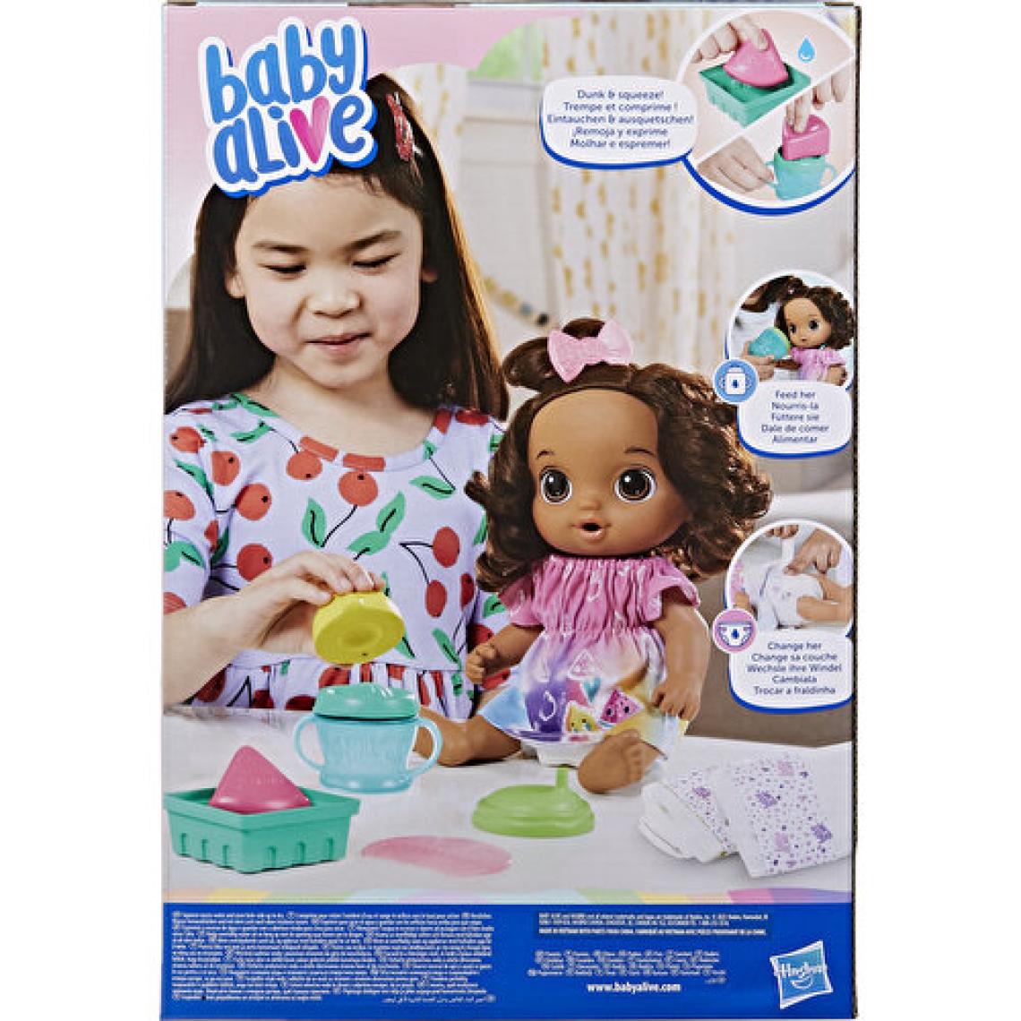 Baby Alive Bebeğimle Eğlenceli Yudumlar Esmer F7357