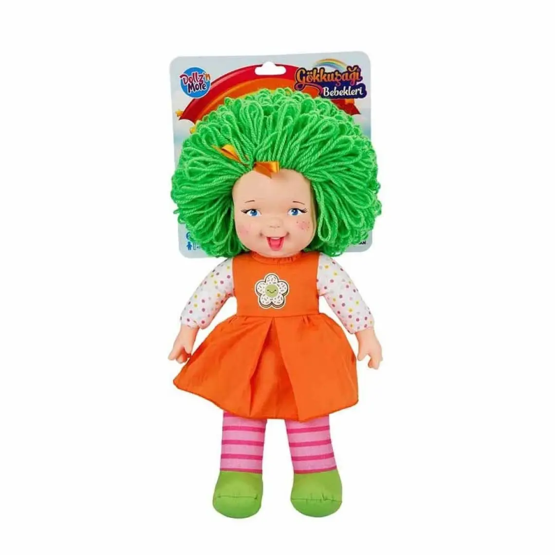 Sunman Gökkuşağı Bebekleri 40 cm Lahana Bebek