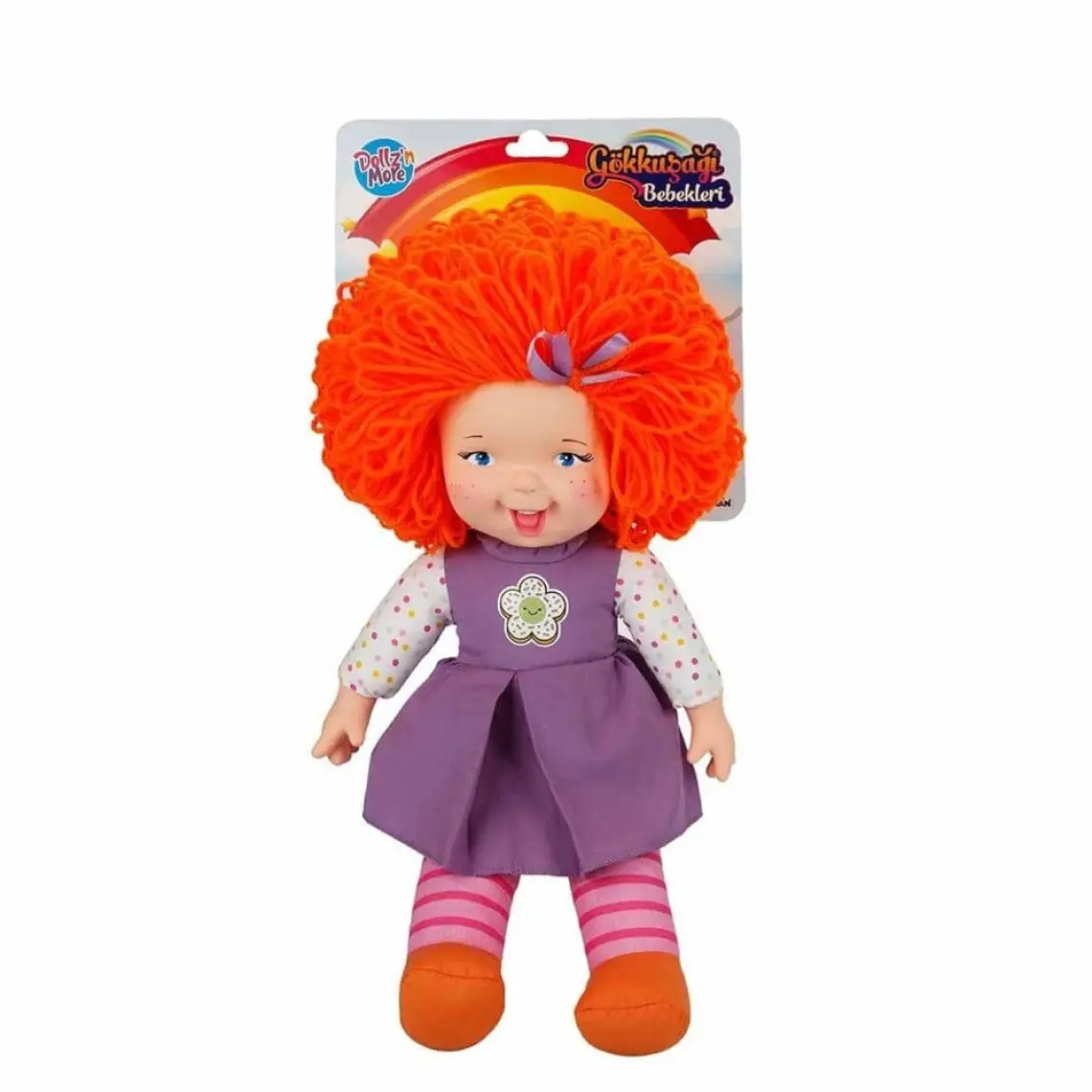 Sunman Gökkuşağı Bebekleri 40 cm Lahana Bebek
