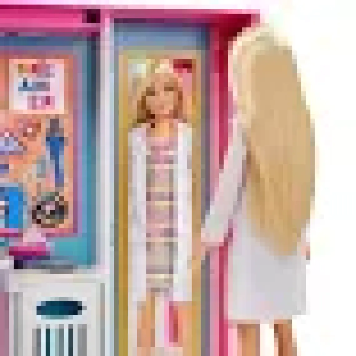 Barbie'nin Rüya Gardırobu Barbie Bebek ve 25'ten Fazla Aksesuar İle GBK10