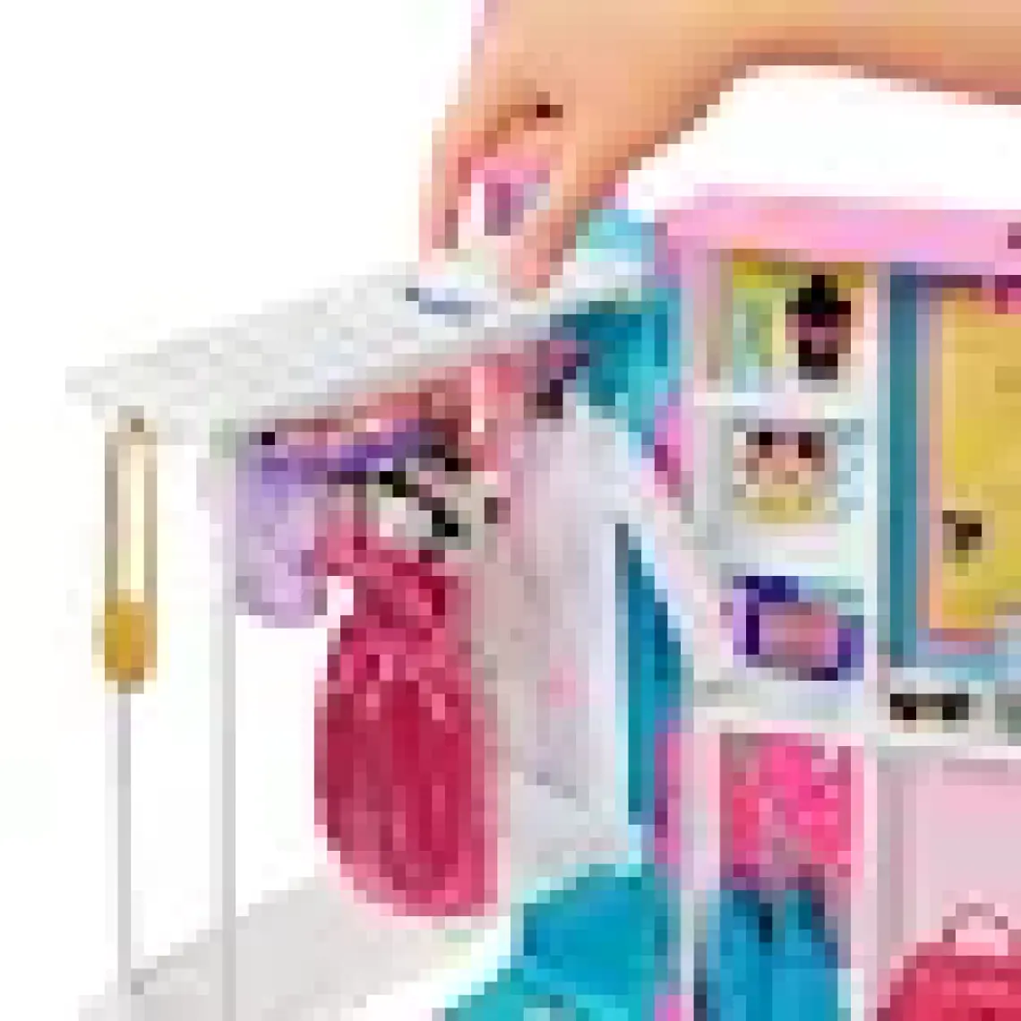 Barbie'nin Rüya Gardırobu Barbie Bebek ve 25'ten Fazla Aksesuar İle GBK10
