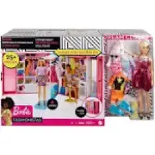 Barbie'nin Rüya Gardırobu Barbie Bebek ve 25'ten Fazla Aksesuar İle GBK10