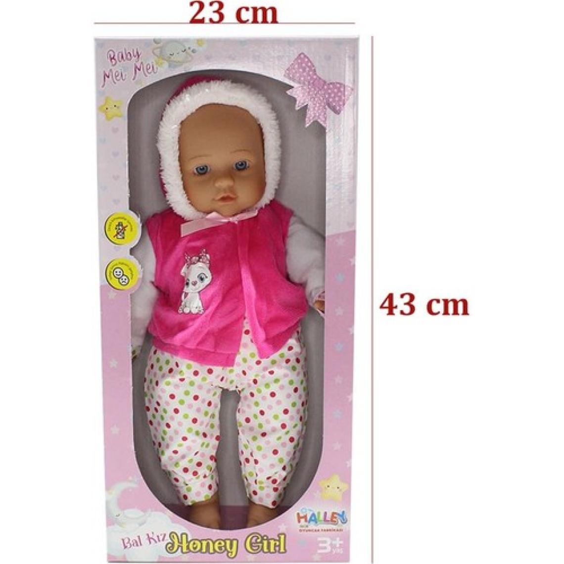 Halley Oyuncak  78772 Bal Kız Bebek 45 cm