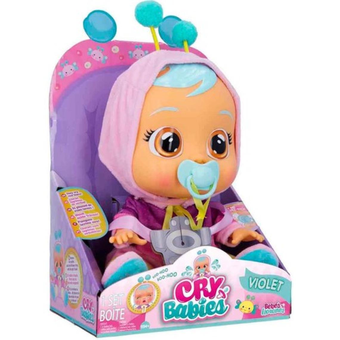 Cry Babies Ağlayan Bebek S6 Violet CYB15000