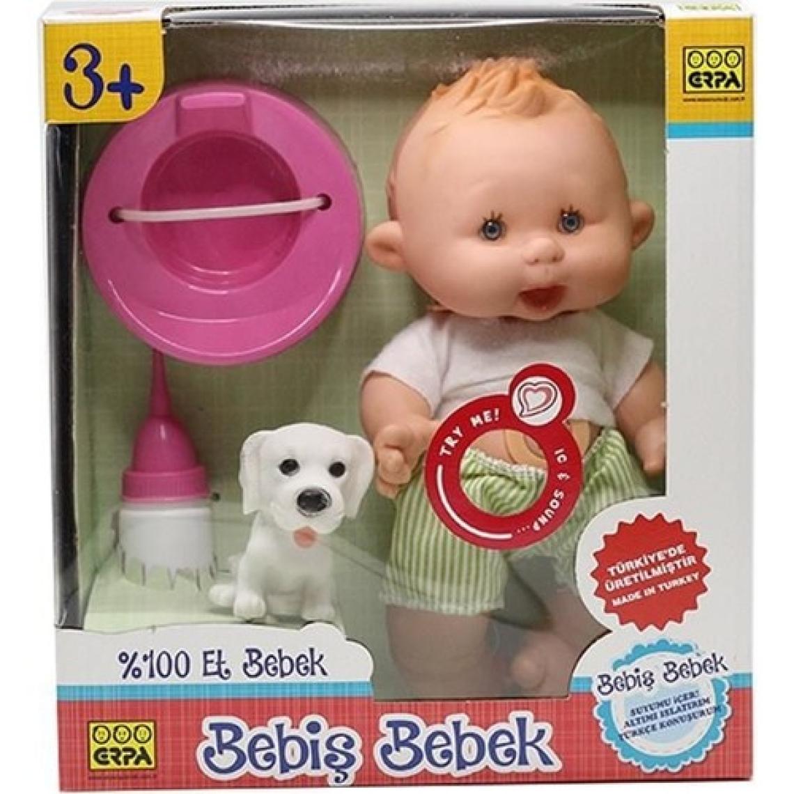 Erpa Uykucu Altını Islatan Et Bebek 21 cm