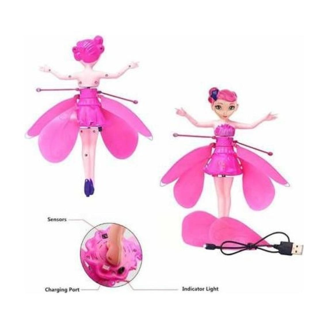 Princess Uçan Peri Hareket Sensörlü Sihirli Flying Fairy HJ8088