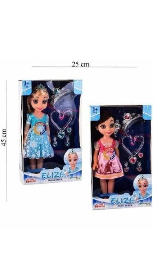 Global Frozen Eliza Şarkı Söyleyen Takı Setli Bebek