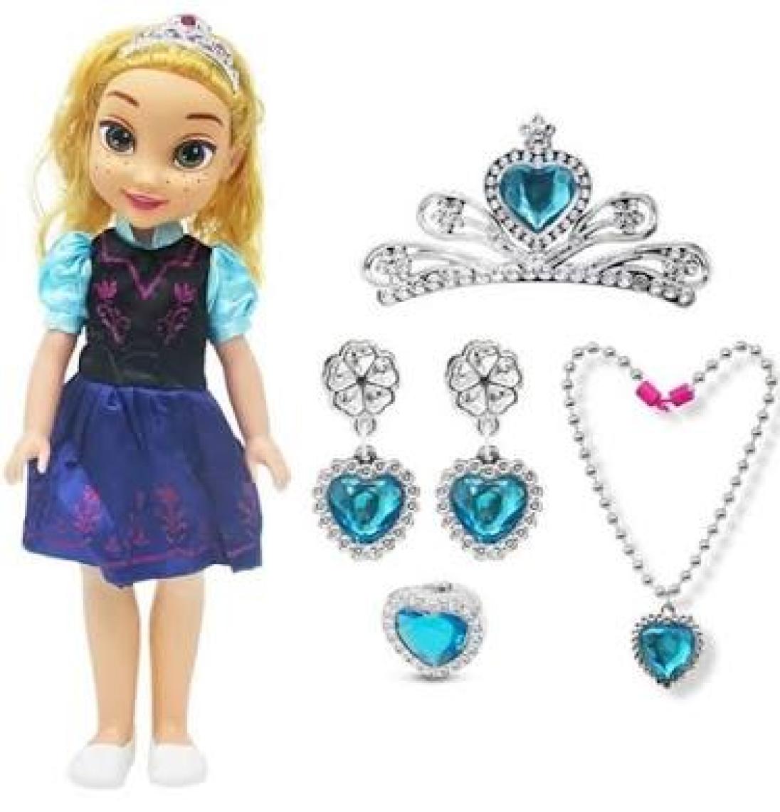Global Frozen Eliza Şarkı Söyleyen Takı Setli Bebek