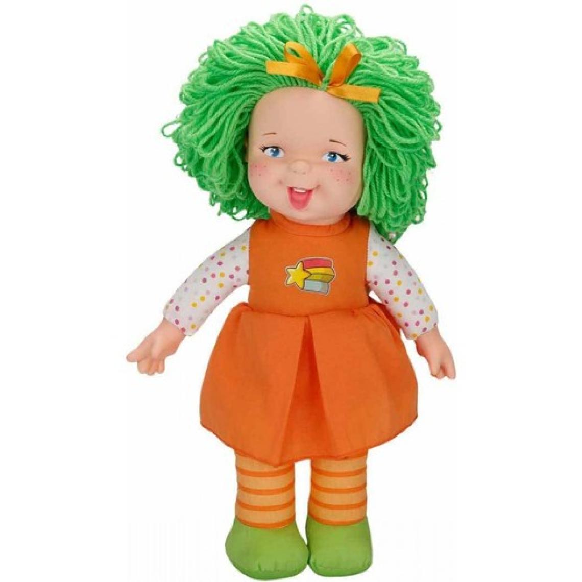 Gökkuşağı Bebekleri 45 cm Lahana Saçlı Bez Bebek