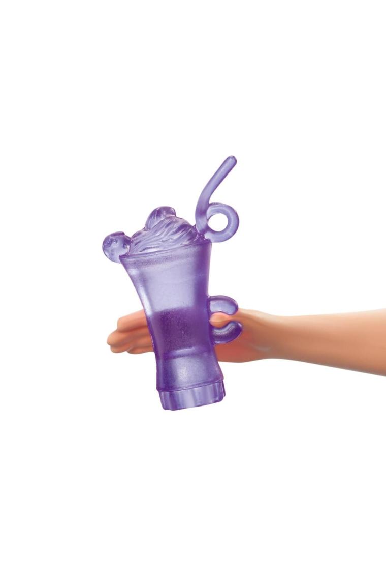 Barbie ve Eğlenceli Havuzu, 30 cm Boyunda, Sarışın Barbie Bebek ile Kaydıraklı Havuz Oyun Seti ve Aksesuarları GHL91